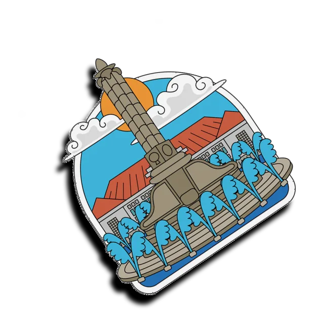Tugu Muda pin